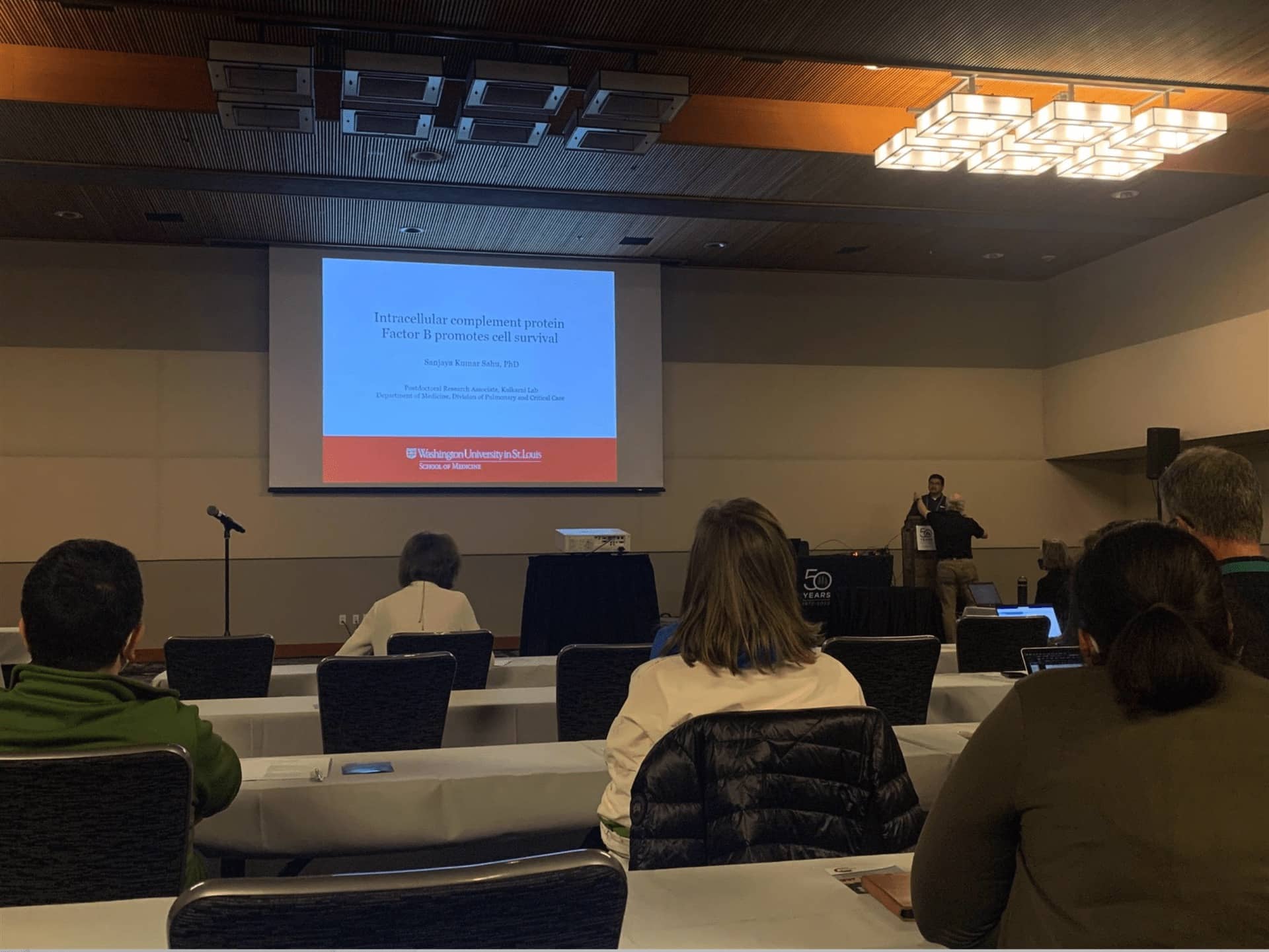 Sanjaya Sahu, PhD presents at 2021 Keystone Symposium on Innate Immunity: Complement and Beyond